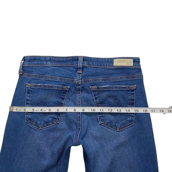 AG Adriano Goldschmied Jeans Women Sz 27R The Legging Ankle Super Skinny Ripped - Picture 14 of 16